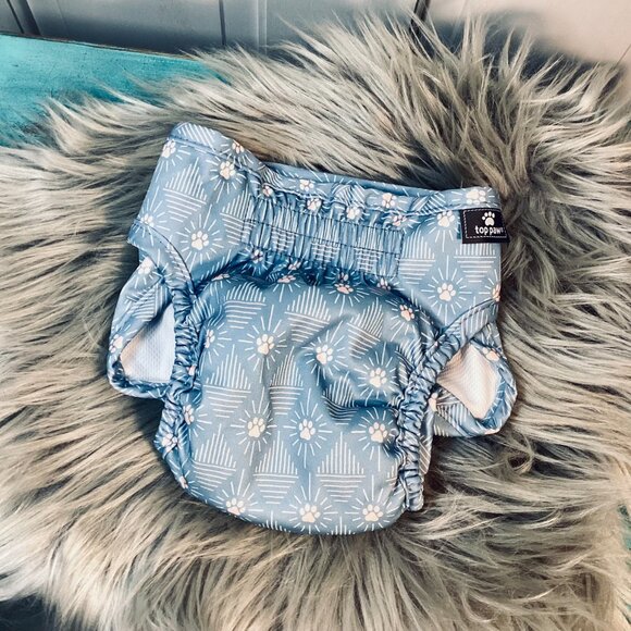 Top Paw Washable Diaper Cover Reusable Adjustable Size Small NWOT - Picture 1 of 3